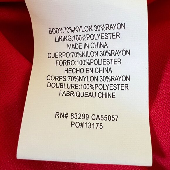 Jump Apparel Womens Sleeveless Red Lace Maxi Dress Formal Prom size Juniors 1 2 - Picture 10 of 13